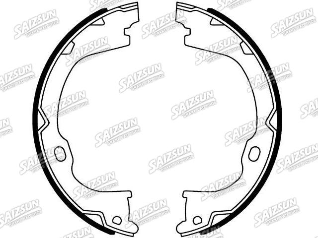 刹车蹄片 Brake Shoe Set:04560176AA