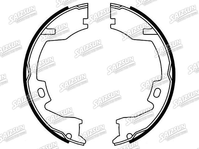 刹车蹄片 Brake Shoe Set:BC3Z-2648-A