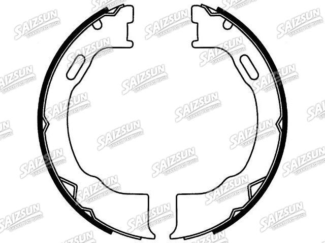 刹车蹄片 Brake Shoe Set:XL2Z-2648-AA