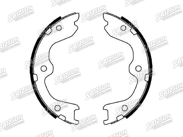 刹车蹄片 Brake Shoe Set:D40F0-AR06K