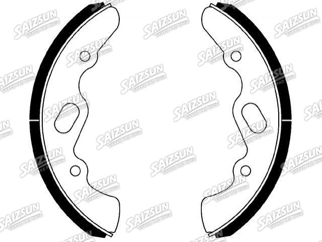 刹车蹄片 Brake Shoe Set:97725531