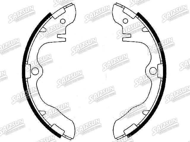 刹车蹄片 Brake Shoe Set:0K68A-33-28Z