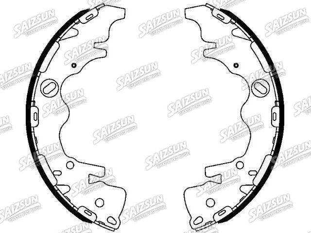 刹车蹄片 Brake Shoe Set:58305-4HA00