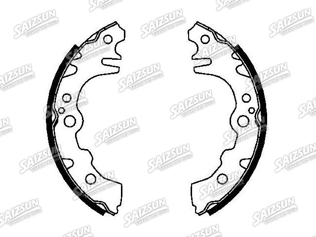 刹车蹄片 Brake Shoe Set:04495-B2180
