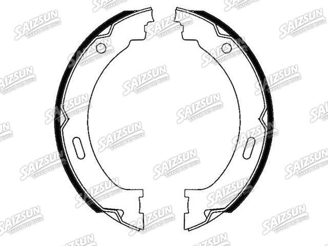 刹车蹄片 Brake Shoe Set:05086930AC