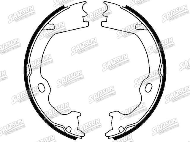 刹车蹄片 Brake Shoe Set:CL3Z-2648-A
