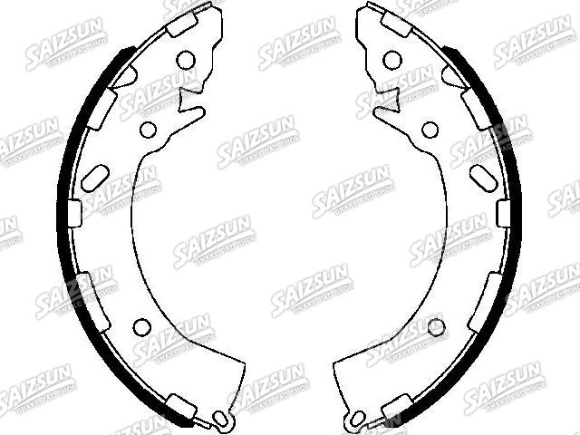 刹车蹄片 Brake Shoe Set:58305-3XA00