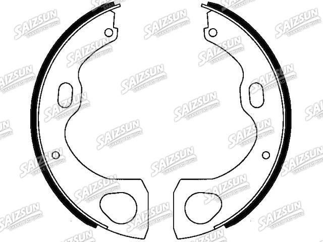 刹车蹄片 Brake Shoe Set:97718280