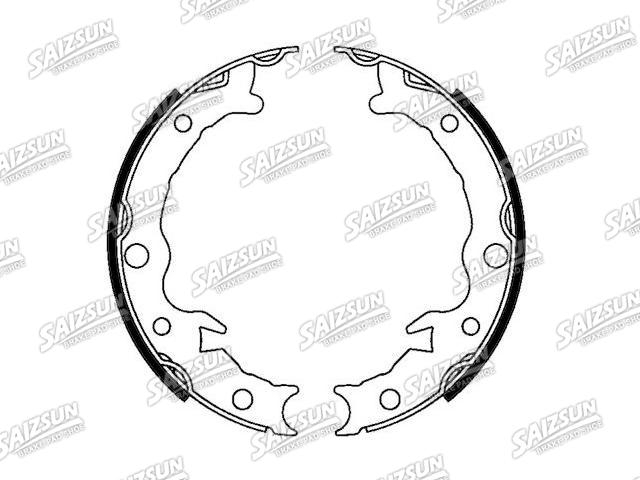 刹车蹄片 Brake Shoe Set:26694-FJ000