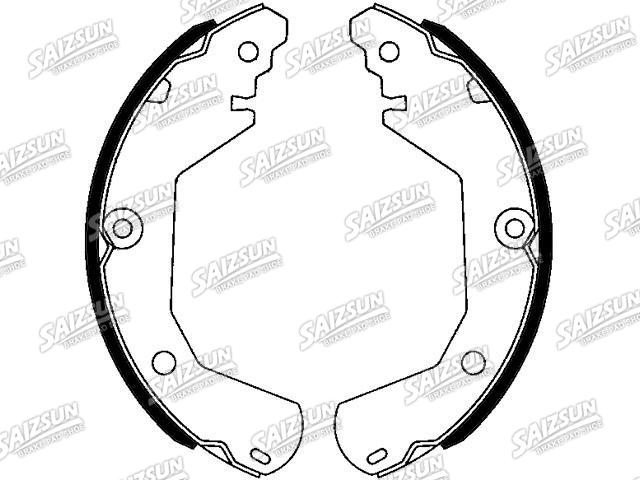 刹车蹄片 Brake Shoe Set:95231476
