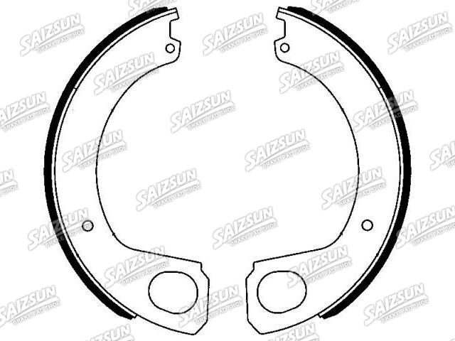 刹车蹄片 Brake Shoe Set:MC837658