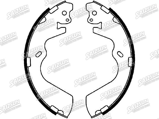 刹车蹄片 Brake Shoe Set:58305-4BA20