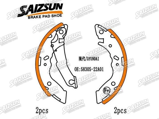 刹车蹄片 Brake Shoe Set:58305-22A01