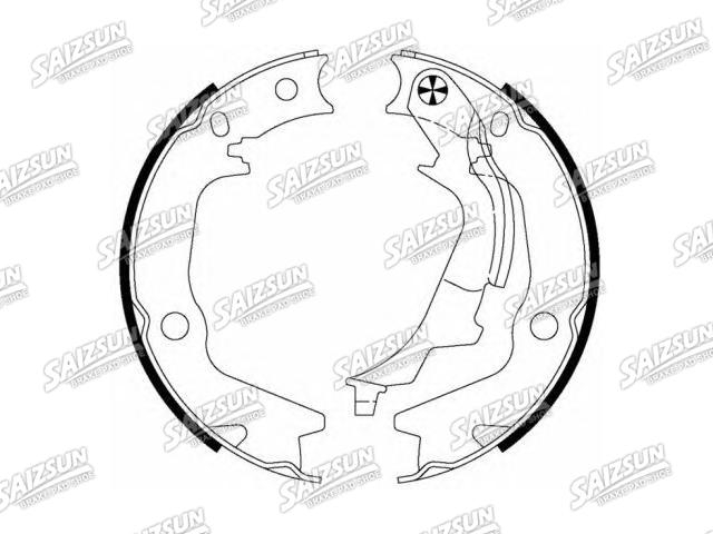 刹车蹄片 Brake Shoe Set:58350-1CA00