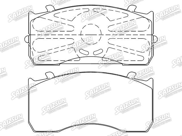 刹车片 Brake Pad Set:008 420 65 20