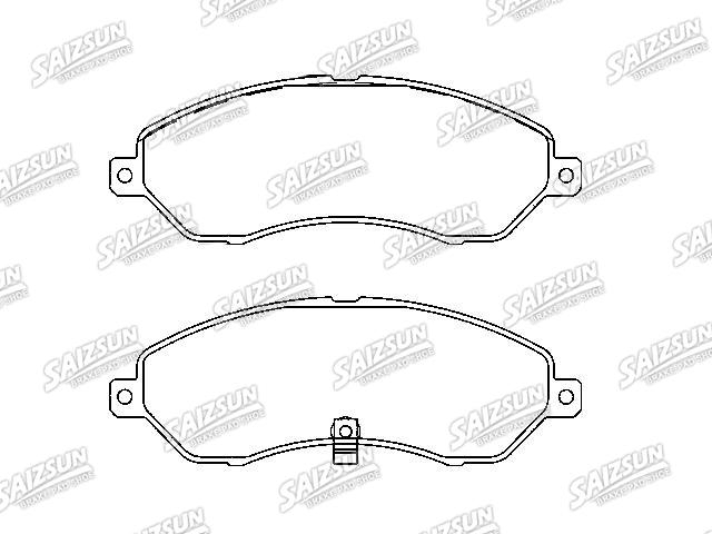 刹车片 Brake Pad Set:2870-4210-0120