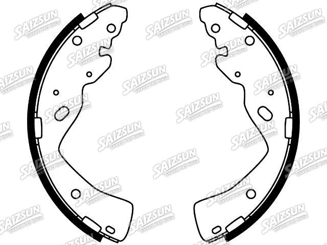 刹车蹄片 Brake Shoe Set:UAYN-26-38Z