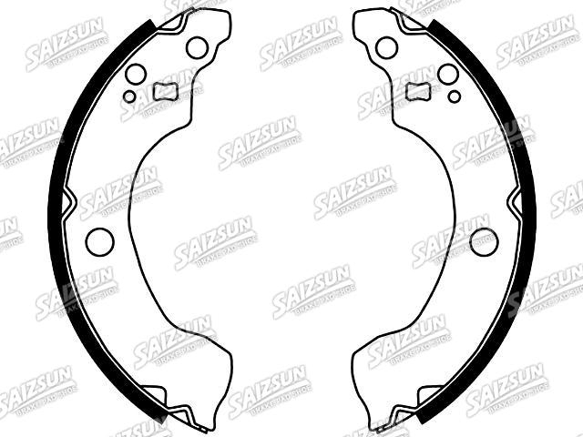 刹车蹄片 Brake Shoe Set:44060-8M126
