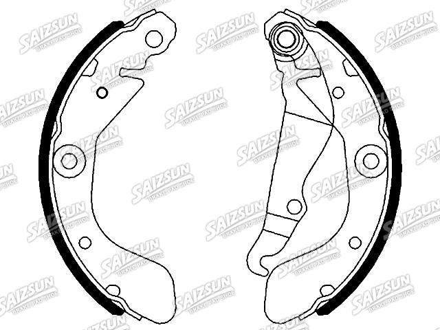 刹车蹄片 Brake Shoe Set:95017074