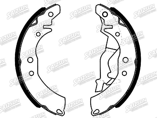 刹车蹄片 Brake Shoe Set:S216GN3502080