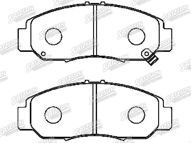 刹车片 Brake Pad Set:45022-TSE-K00