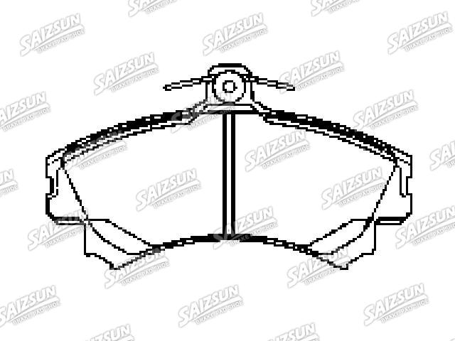 刹车片 Brake Pad Set:MA123328Z