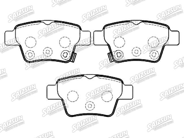 刹车片 Brake Pad Set:EG3502300C1