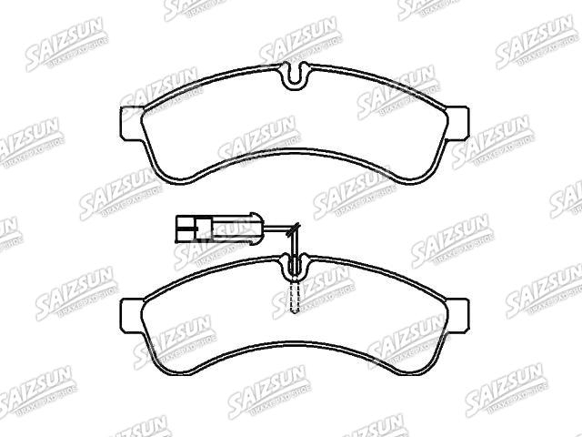 刹车片 Brake Pad Set:D4060-LC44A