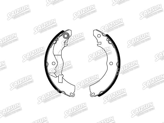 刹车蹄片 Brake Shoe Set:S21-3502080