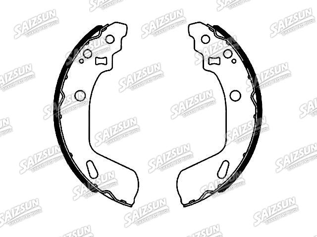 刹车蹄片 Brake Shoe Set:53200-58M00