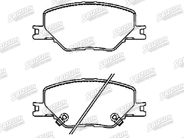 刹车片 Brake Pad Set:8412 4408