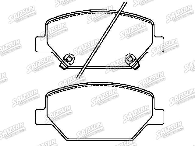 刹车片 Brake Pad Set:84120877