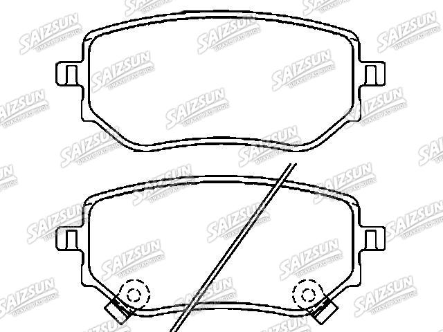 刹车片 Brake Pad Set:470 423 06 00