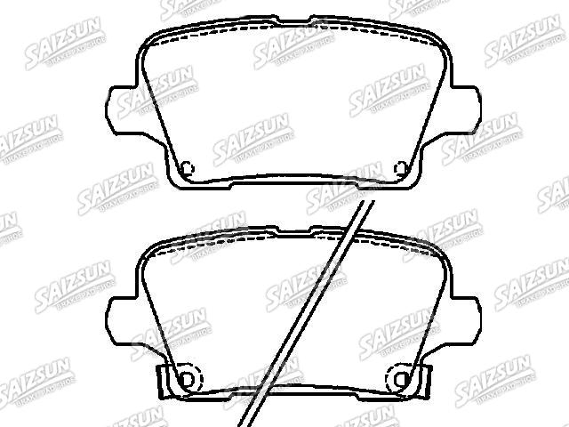 刹车片 Brake Pad Set:13517694