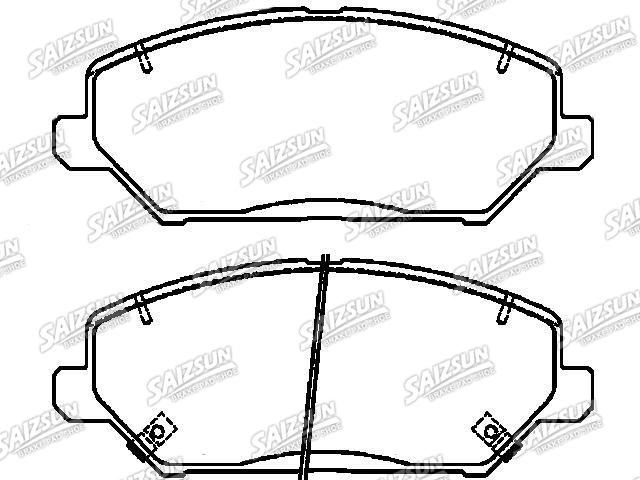 刹车片 Brake Pad Set:58101-G4A00