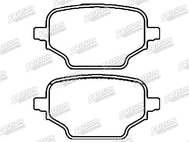 刹车片 Brake Pad Set:16 352 549 80