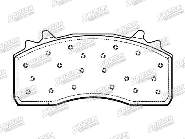 刹车片 Brake Pad Set:008 420 64 20