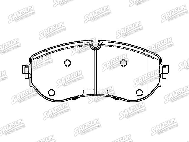 刹车片 Brake Pad Set:65.50820-6006