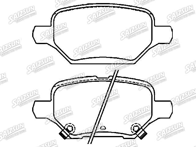 刹车片 Brake Pad Set:42539412