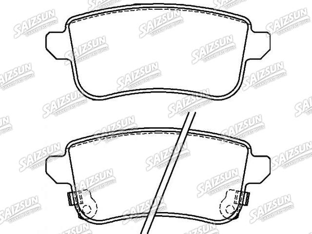 刹车片 Brake Pad Set:44 06 066 59R