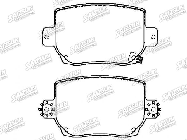 刹车片 Brake Pad Set:800824600C