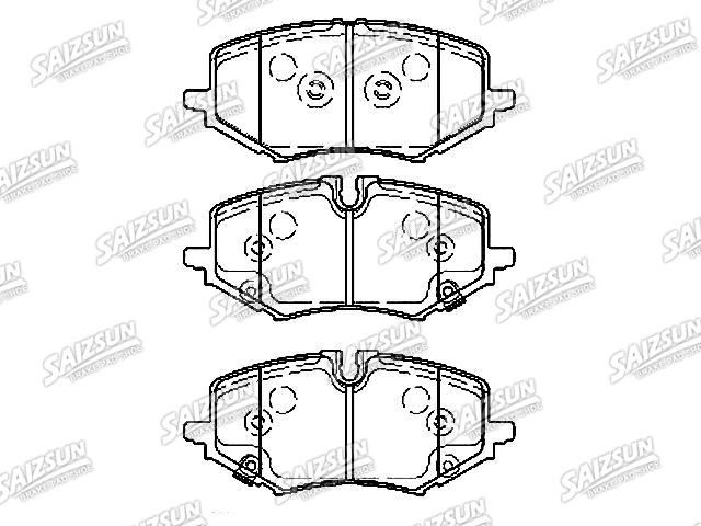 刹车片 Brake Pad Set:42733166