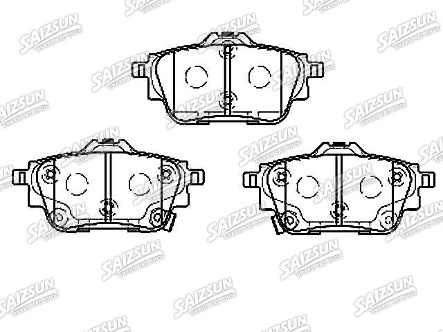 刹车片 Brake Pad Set:D4060-6LA0A