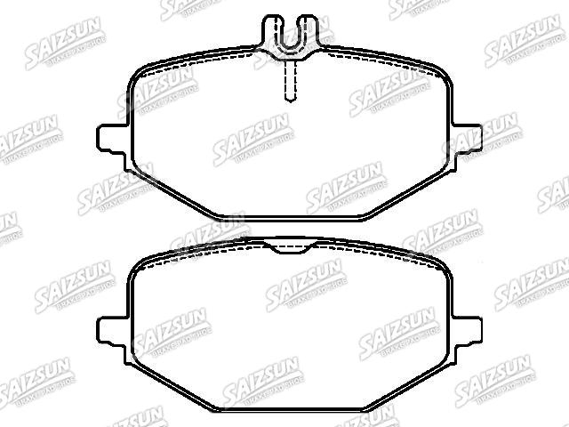 刹车片 Brake Pad Set:000 420 51 02