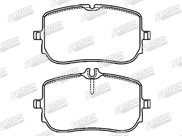 刹车片 Brake Pad Set:000 420 53 03
