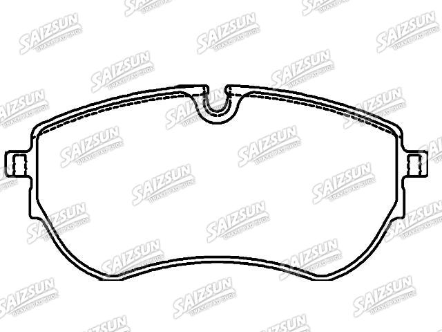 刹车片 Brake Pad Set:2H6 698 151 A