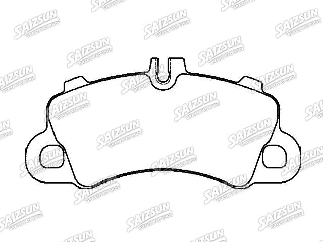 刹车片 Brake Pad Set:95B 698 151 AQ