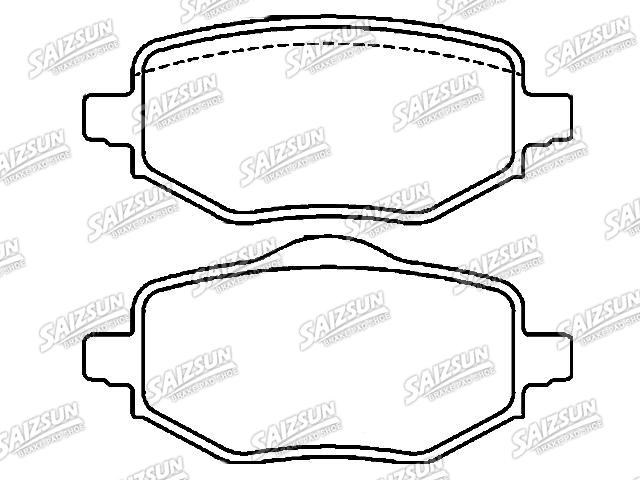 刹车片 Brake Pad Set:16 435 742 80
