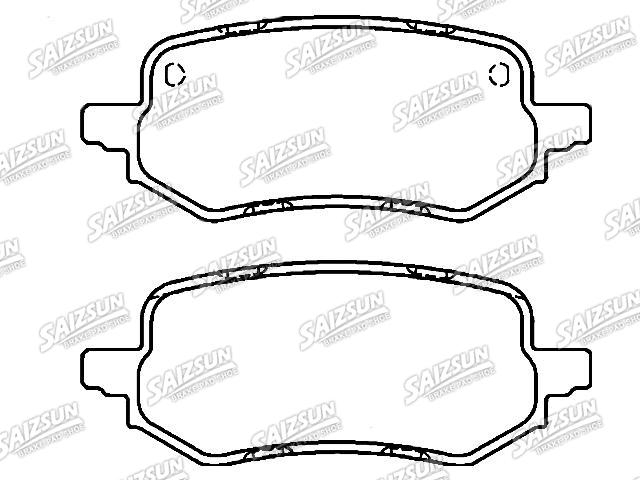 刹车片 Brake Pad Set:2 413 374