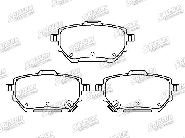 刹车片 Brake Pad Set:04466-02410